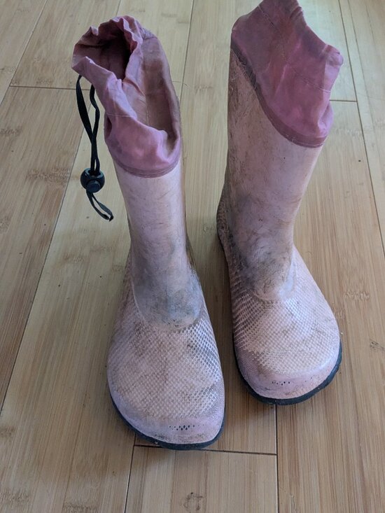 Saguaro Other - Saguaro pink minimalist barefoot rain boots - size eu 28 us 11